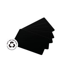 C3501 - Cartes Evolis PETG recyclé, 86x54 mm, ép. 0,76 mm, noir mat_01
