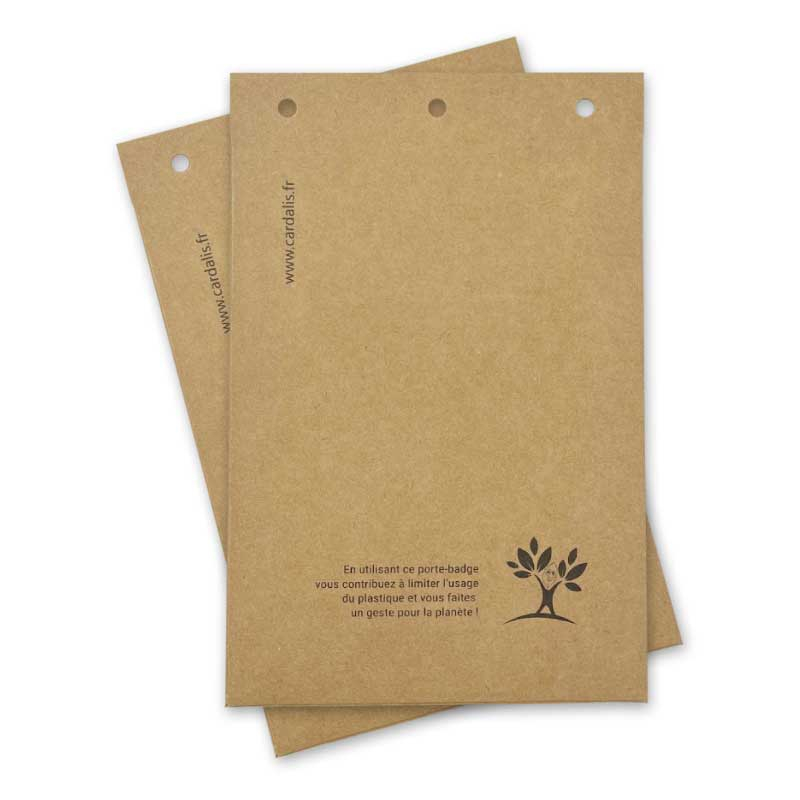 Tessera Bio QLB15PFFSC Lot 100 Porte-Gobelets Kraft FSC 4 Compartiments 19x19x4 Cm – Éco-responsable Pour Café & Restauration