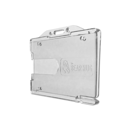 Porte badge rigide ultra résistant, transparent, horizontal 86x54mm_02