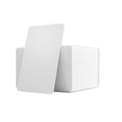 800016-107ADHP - Cartes PVC adhésives, 86x54mm, ép 0.3mm (autocollant papier)_lot de 100