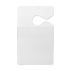 Porte-badge véhicule avec accroche rétroviseur - miniature