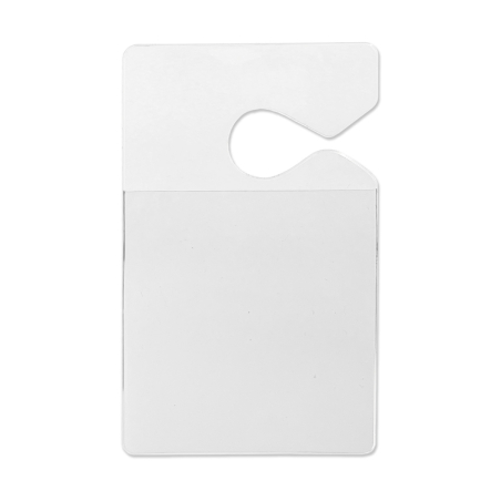 Porte-badge véhicule avec accroche rétroviseur - miniature