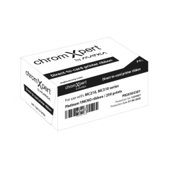 Ruban Matica couleur YMCKO MC210/310, 250 faces diamond line - boîte