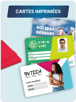 Cartes imprimées