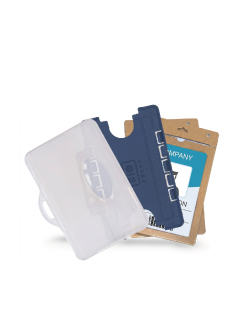 Badge et cartes écoresponsables en rPet