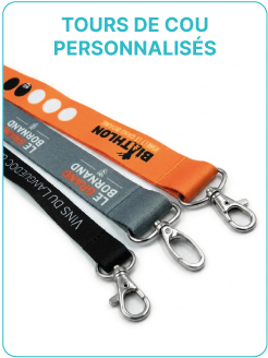Tours de cou personnalisés