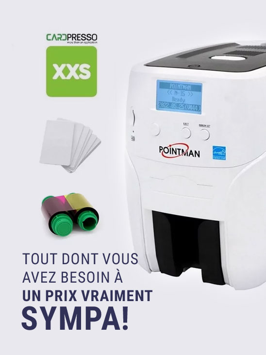 Imprimantes à badges - Pack