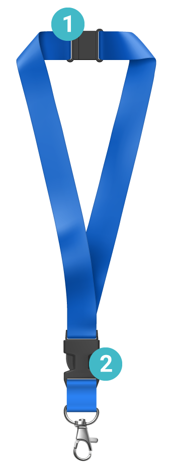 Tour De Cou Officiel Volontaire - Jeux Olympiques Paris 2024 - Lanyard Collection