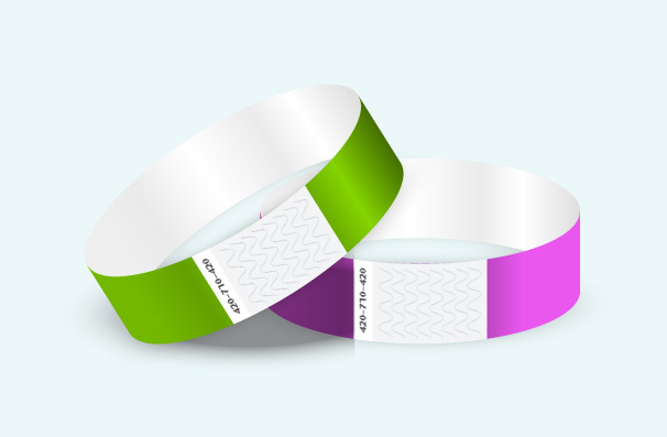 Bracelets Tyvek